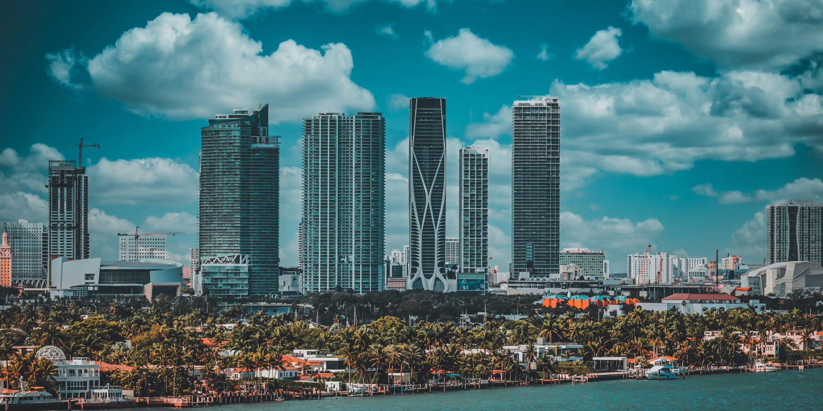 View of the city of Miami